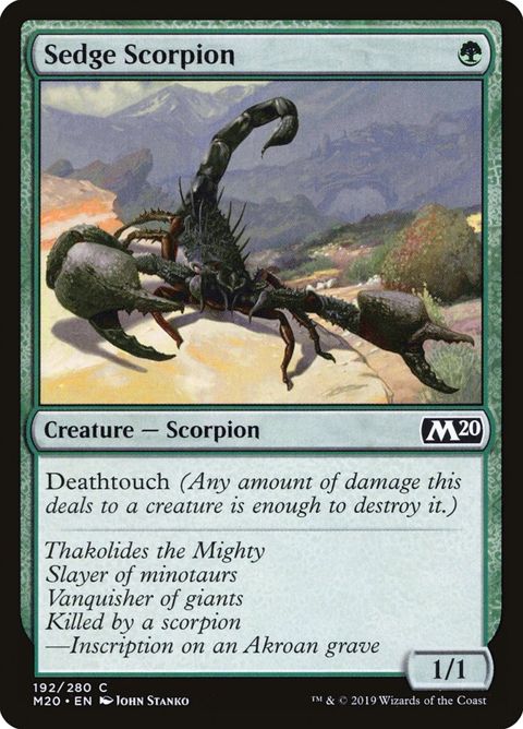 Sedge Scorpion (192)