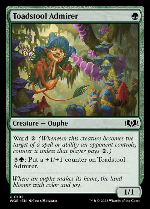 Toadstool Admirer (192)