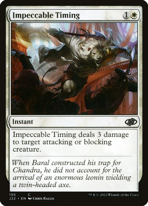 Impeccable Timing (195)