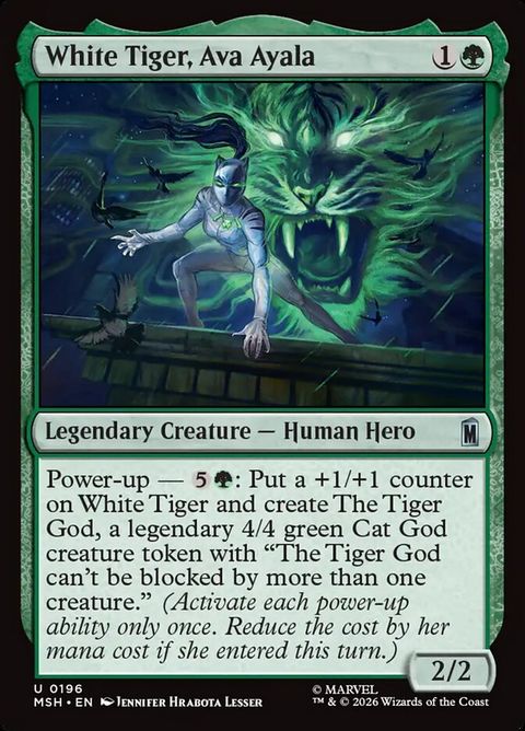 White Tiger, Ava Ayala (196)