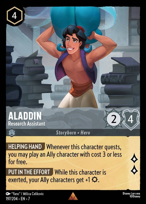 Aladdin - Research Assistant (197)
