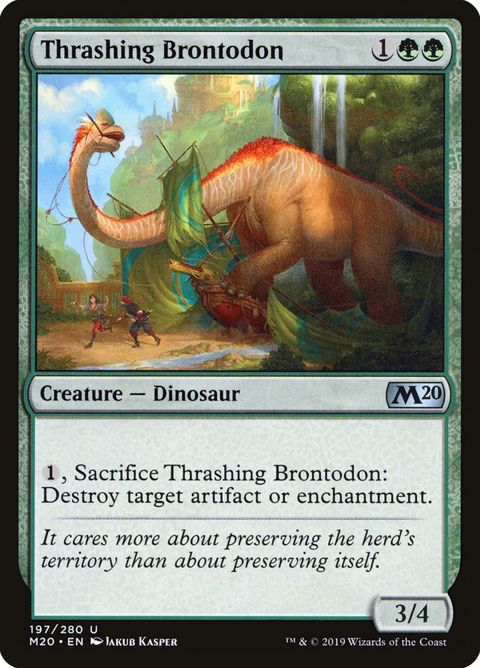 Thrashing Brontodon (197)