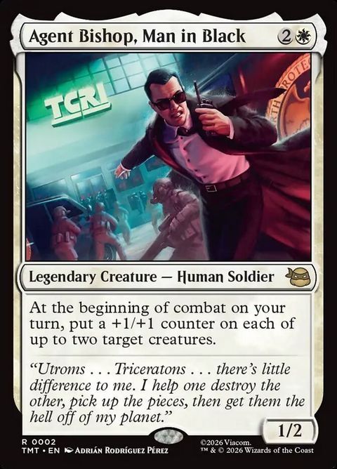Agent Bishop, Man in Black (2)