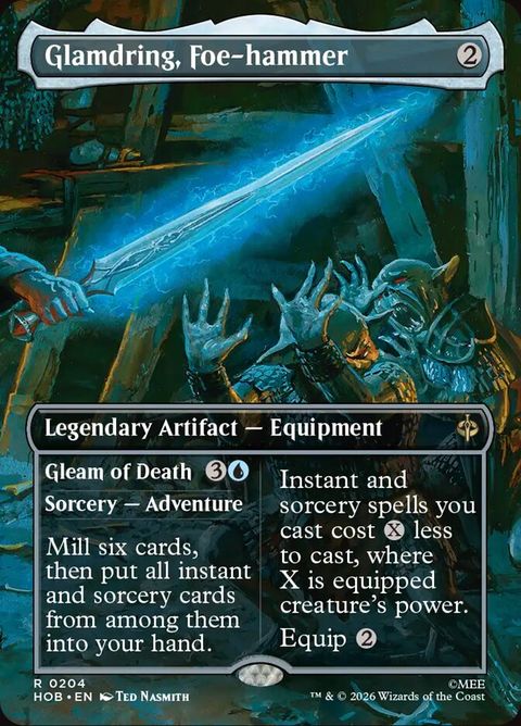 Glamdring, Foe-hammer // Gleam of Death (204)