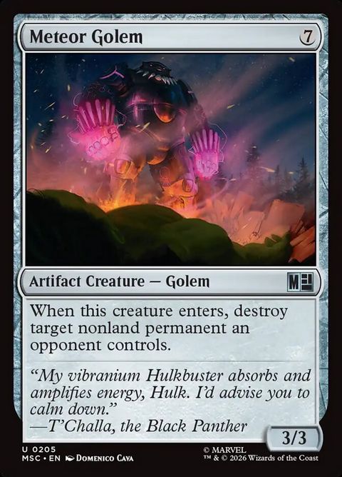 Meteor Golem (205)