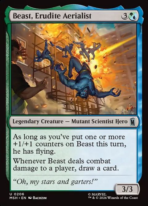 Beast, Erudite Aerialist (206)