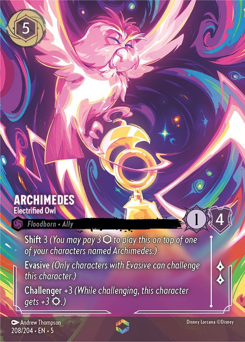 Archimedes - Electrified Owl (208)