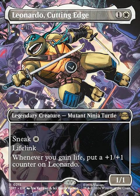Leonardo, Cutting Edge (211)