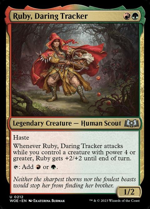 Ruby, Daring Tracker (212)