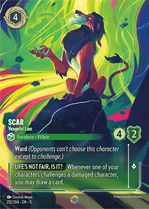Scar - Vengeful Lion (212)