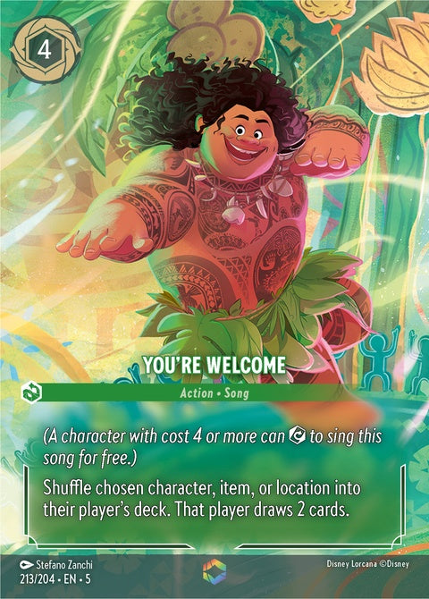 You're Welcome (213)