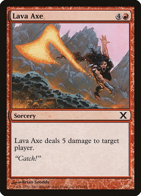 Lava Axe (215)