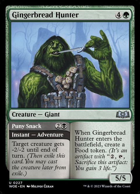 Gingerbread Hunter // Puny Snack (227)