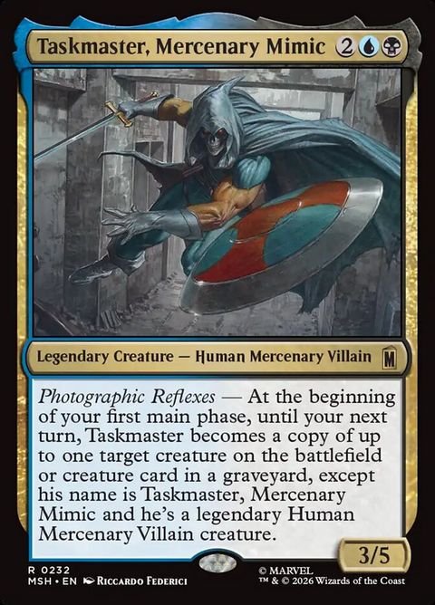 Taskmaster, Mercenary Mimic (232)