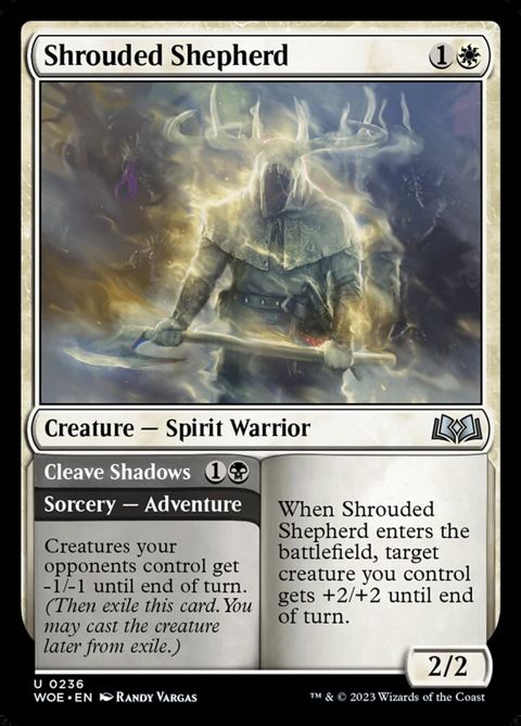 Shrouded Shepherd // Cleave Shadows (236)