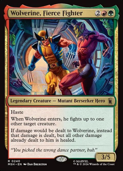 Wolverine, Fierce Fighter (240)