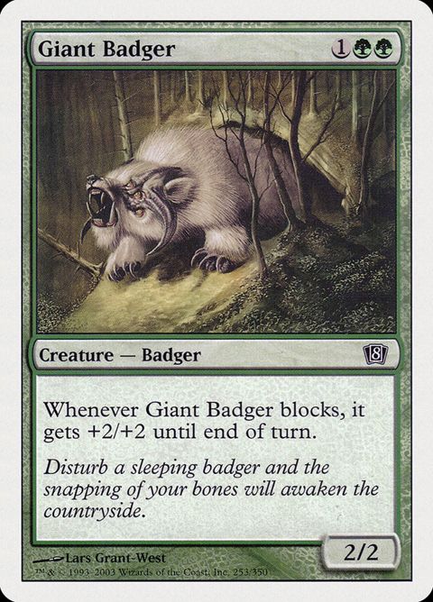 Giant Badger (253)