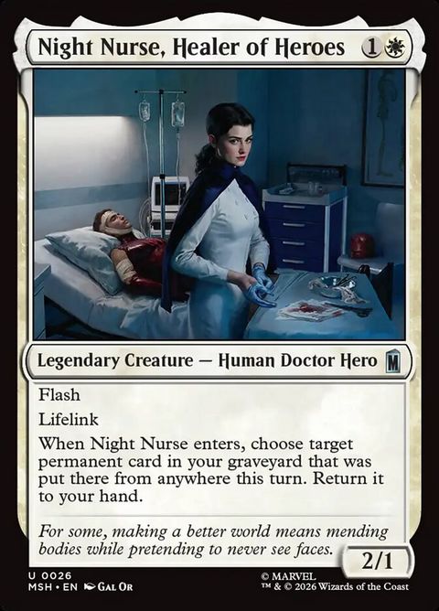 Night Nurse, Healer of Heroes (26)
