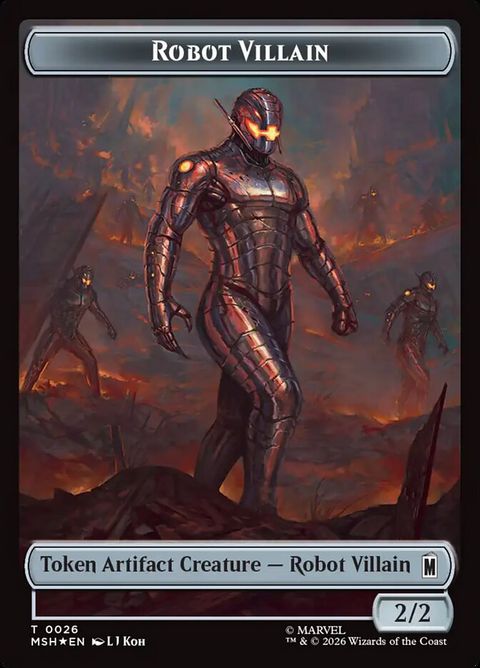 Robot Villain (26) - Surge-Foil