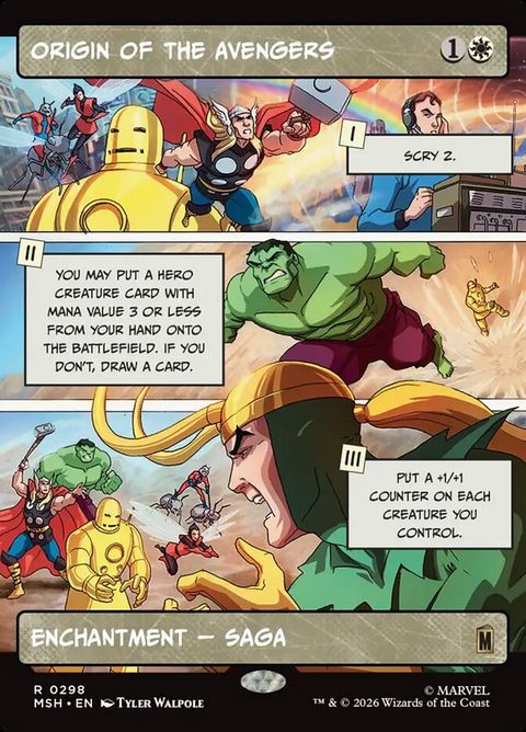 Origin of the Avengers (298)