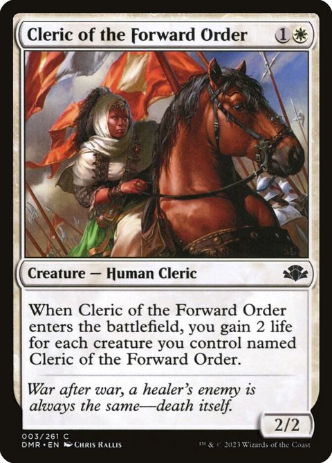 Cleric of the Forward Order (3)