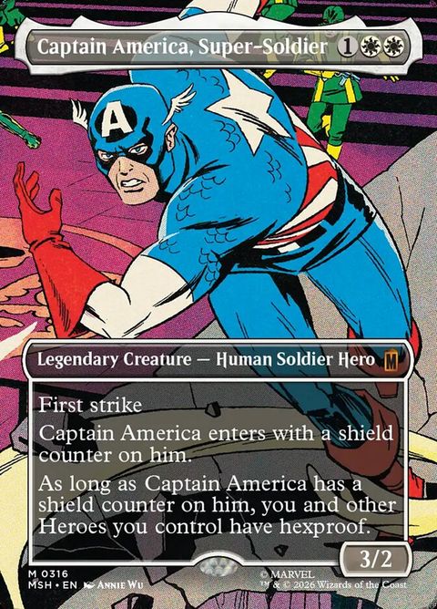 Captain America, Super-Soldier (316)
