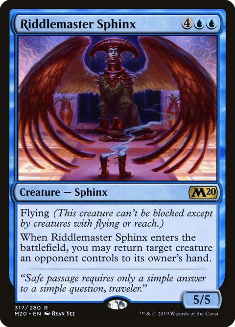 Riddlemaster Sphinx (317)