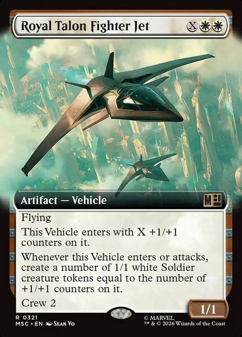 Royal Talon Fighter Jet (321)