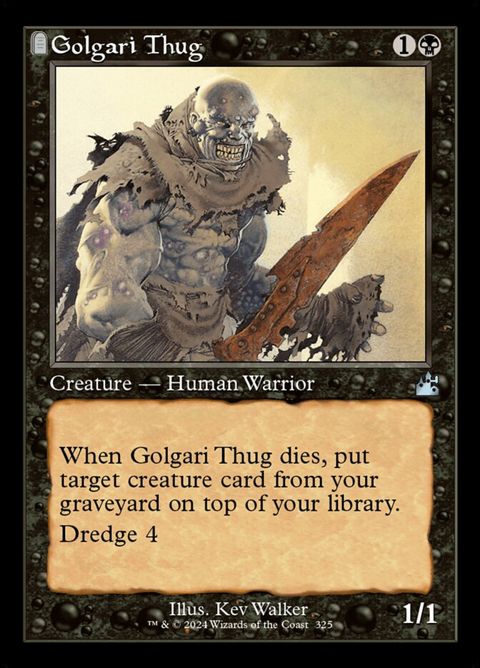 Golgari Thug (325)