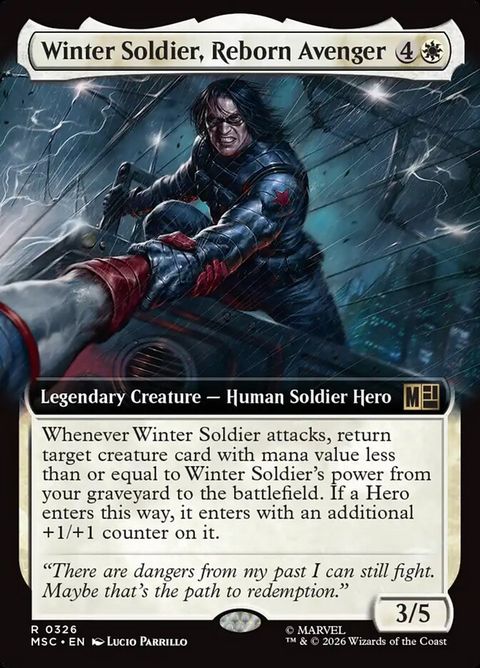 Winter Soldier, Reborn Avenger (326)