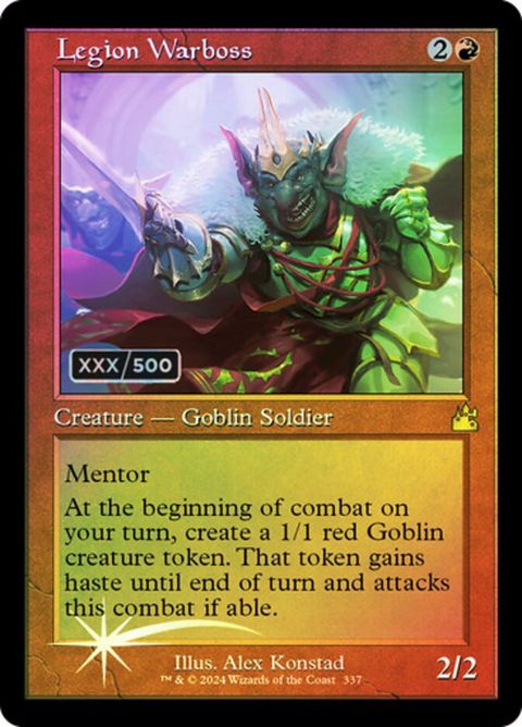 Legion Warboss (337z) - Serialized