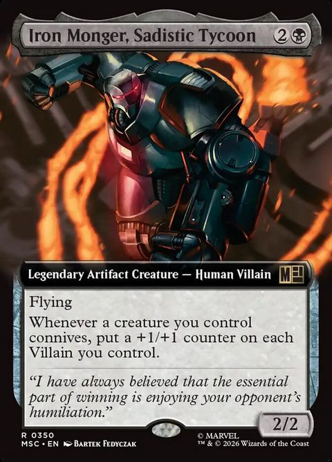 Iron Monger, Sadistic Tycoon (350)