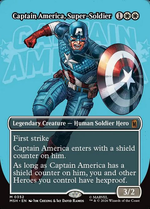 Captain America, Super-Soldier (352)