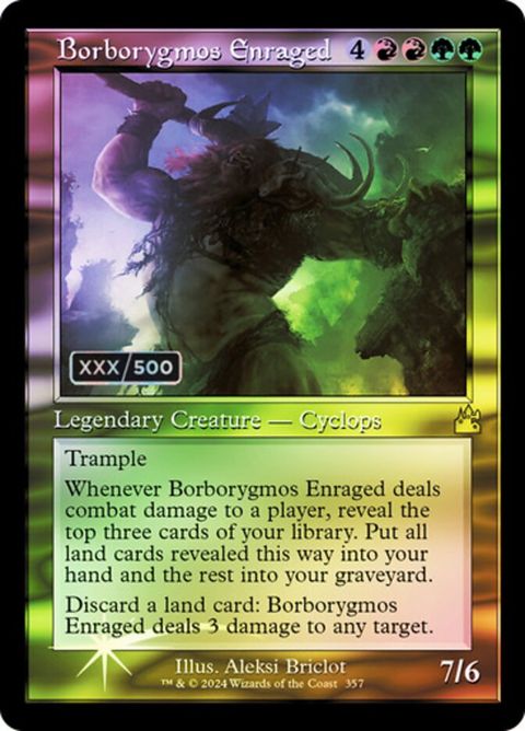 Borborygmos Enraged (357z) - Serialized