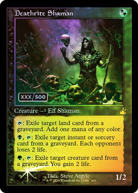 Deathrite Shaman (363z) - Serialized