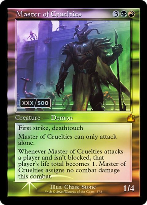 Master of Cruelties (373z) - Serialized