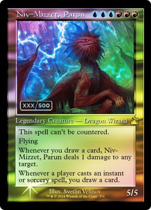 Niv-Mizzet, Parun (376z) - Serialized