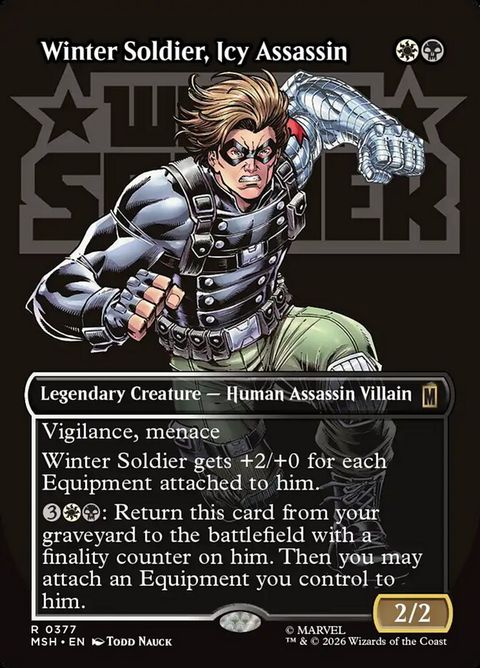 Winter Soldier, Icy Assassin (377)