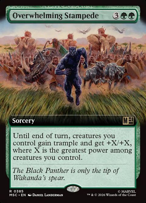 Overwhelming Stampede (385)