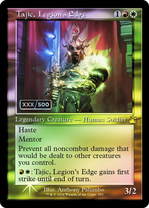 Tajic, Legion's Edge (385z) - Serialized
