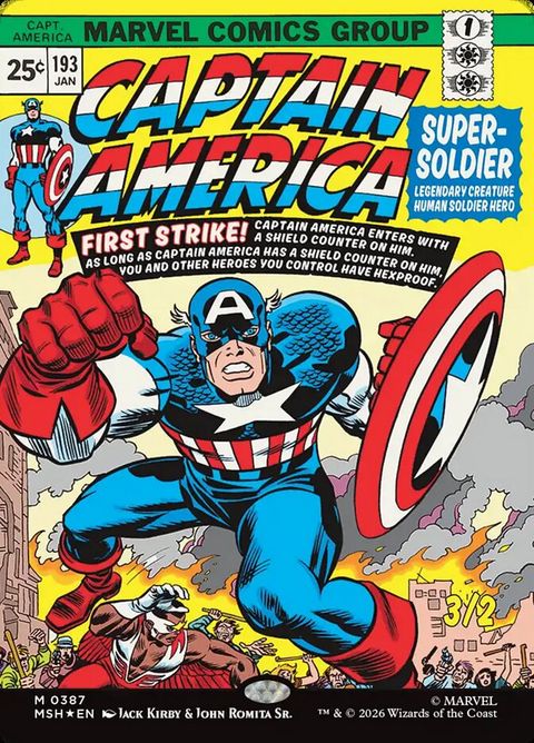 Captain America, Super-Soldier (387)