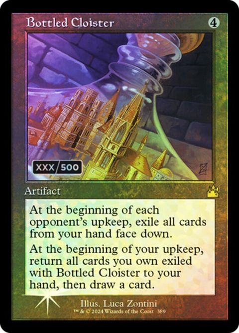 Bottled Cloister (389z) - Serialized