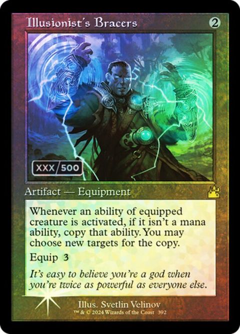 Illusionist's Bracers (392z) - Serialized