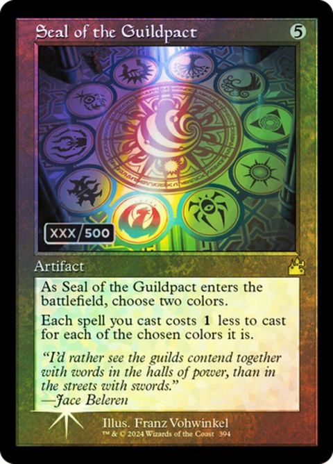 Seal of the Guildpact (394z) - Serialized