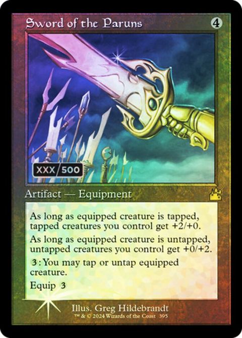 Sword of the Paruns (395z) - Serialized