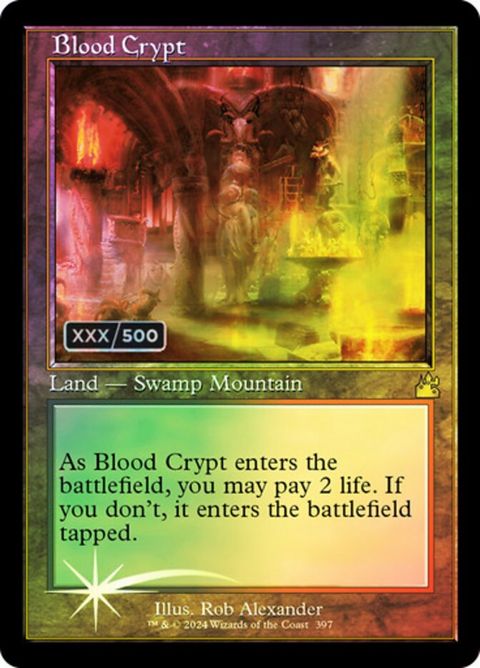 Blood Crypt (397z) - Serialized