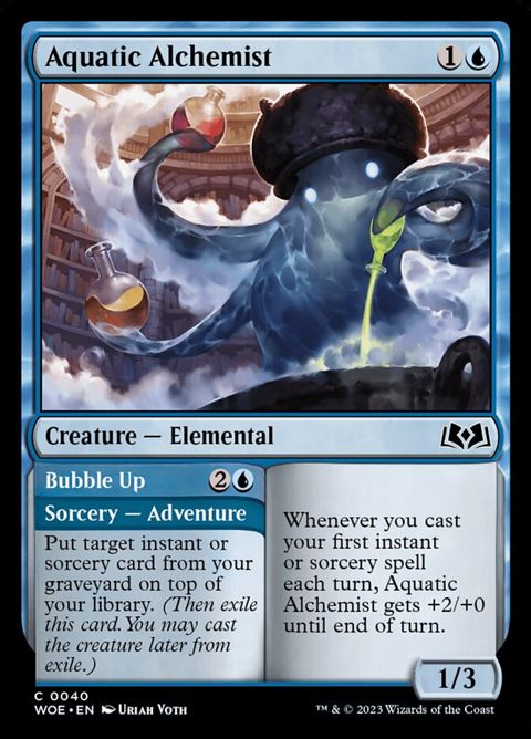 Aquatic Alchemist // Bubble Up (40)
