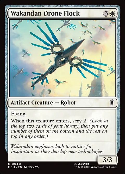 Wakandan Drone Flock (40)