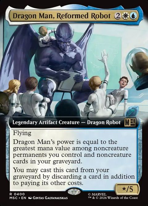 Dragon Man, Reformed Robot (400)