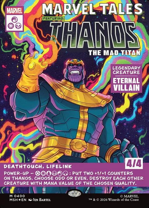 Thanos, the Mad Titan (400)